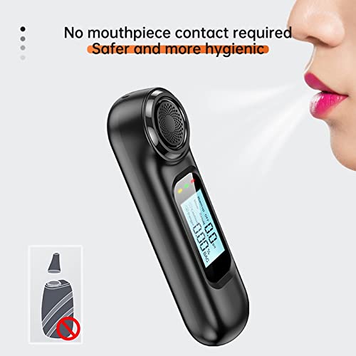 LIUPING New Breathalyzer Portable Non-Contact Alcohol Breath Tester with Digi...
