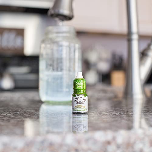 Lively Up Your Breath Premium Breath Freshener Liquid Drops with Organic Ingr...