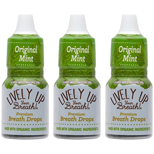 Lively Up Your Breath Premium Breath Freshener Liquid Drops with Organic Ingr...