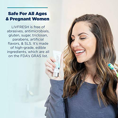 LIVFRESH Dental Gel by Livionex (Formerly Livionex Dental Gel) - Clinically P...