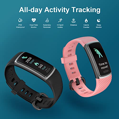 Livikey Fitness Tracker, Activity Tracker with Heart Rate Monitor & Sleep Mon...