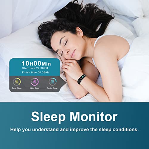 Livikey Fitness Tracker, Activity Tracker with Heart Rate Monitor & Sleep Mon...