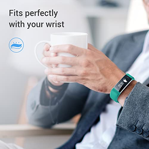 LIVIKEY Fitness Tracker, IP67 Waterproof Fitness Watch with Heart Rate Sleep ...