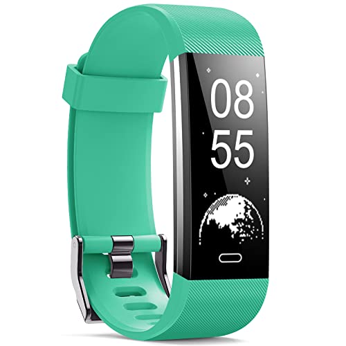 LIVIKEY Fitness Tracker, IP67 Waterproof Fitness Watch with Heart Rate Sleep ...