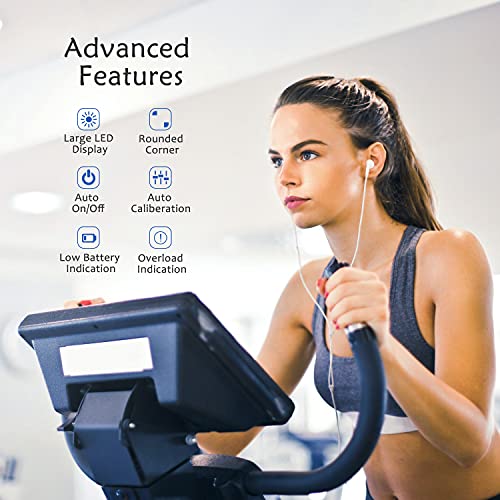 LIVIN Digital Body Weight Scale, Digital Bathroom Scale w/ Extra Large LED Di...