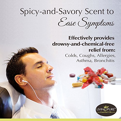 #1 Respiratory Essential Oil & Sinus Relief Blend - Supports Allergy Relief, ...