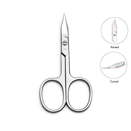 LIVINGO Premium Manicure Nail Scissors Multi-purpose Stainless Steel Cuticle ...