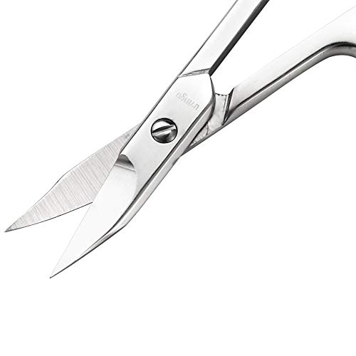 LIVINGO Premium Manicure Nail Scissors Multi-purpose Stainless Steel Cuticle ...