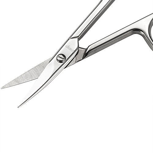 LIVINGO Premium Manicure Scissors Multi-purpose Stainless Steel Cuticle Pedic...