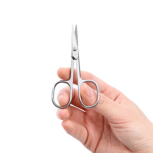 LIVINGO Premium Manicure Scissors Multi-purpose Stainless Steel Cuticle Pedic...