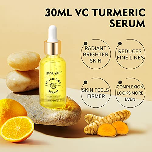 LIVYUYAO.COM 4 In 1 Calendula Peel Off Mask,Peel Off Facial Mask With 30Ml VC...