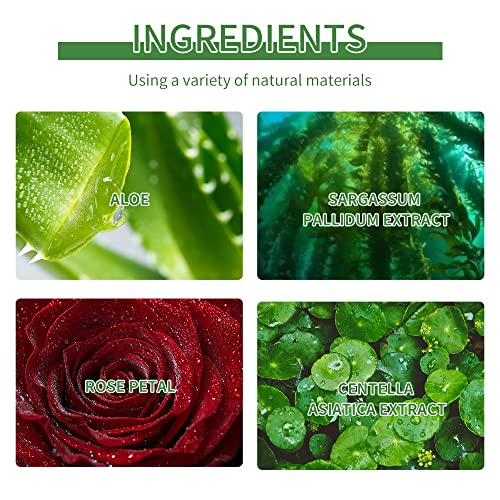 Liyalan Aloe Vera Moisturizing Facial Mask Skin Care Soft Mask Powder Collage...