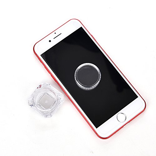 LIYAR 5g Cosmetic Jars Makeup Plastic Jars BPA FREE Samples Lip Balm Containe...