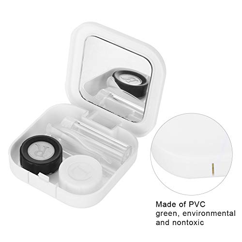 Portable Lenses Container, Eyes Care Kit Holder, Contact Lens Soak Storage Bo...