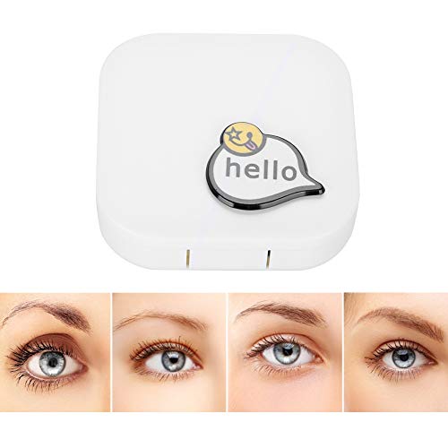 Portable Lenses Container, Eyes Care Kit Holder, Contact Lens Soak Storage Bo...
