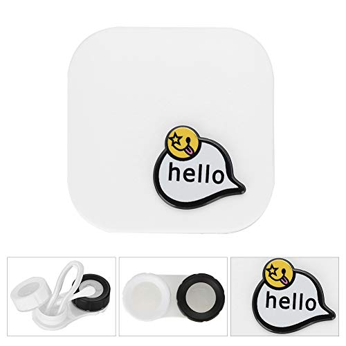 Portable Lenses Container, Eyes Care Kit Holder, Contact Lens Soak Storage Bo...