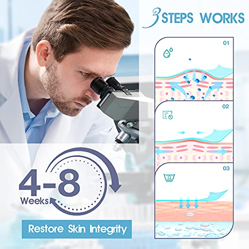 Medical Grade Soft Silicone Tape 1'' x 70'', 35 Sheets Easy to Tear Soft Sili...