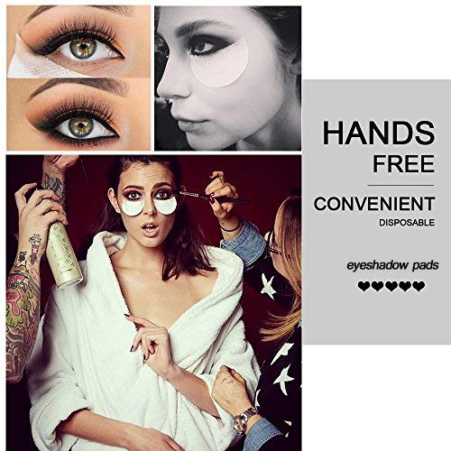 LKE 100pcs Eyeshadow Stencils makeup tape Professional Lint Free Under Eye Ey...