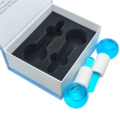 Cold Globes for Facials, Facial Tools Skin Care Tools, Ice Face Roller Massager
