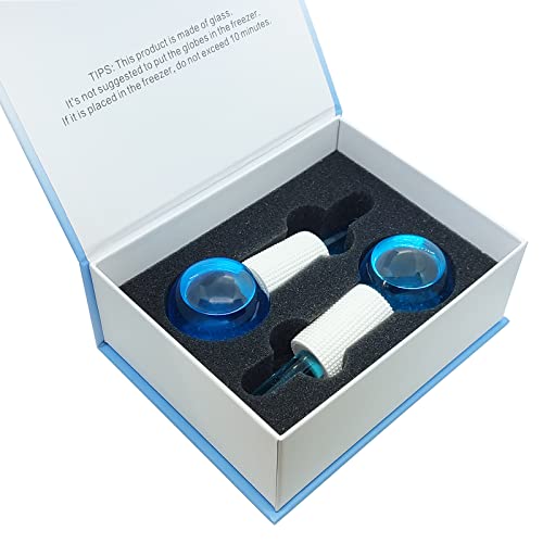 Cold Globes for Facials, Facial Tools Skin Care Tools, Ice Face Roller Massager