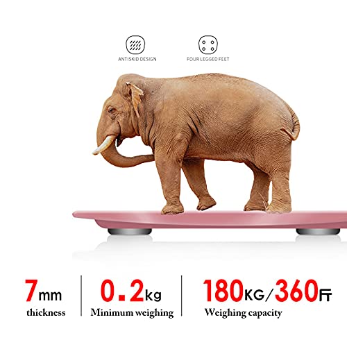 Lnrueg Accuracy Household Digital Body Weight Scale Accurate Multifunctional ...