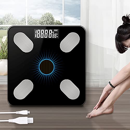 Lnrueg Digital Body Weight Scale Accurate Bathroom Scale Practical Home Elect...