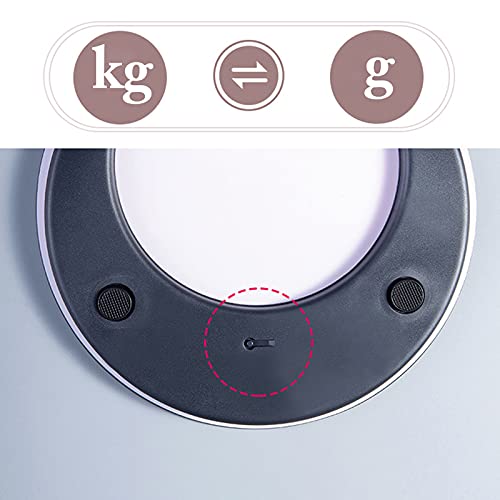 Lnrueg Digital Body Weight Scale Accurate LCD Display Bathroom Body Fat Scale...