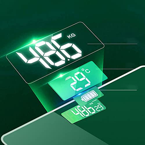 Lnrueg Digital Body Weight Scale High-Precision Bathroom Scale Digital Scale ...