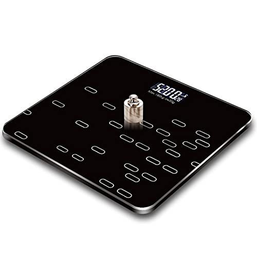 Lnrueg Duty Weighing Simple Nonslip Digital Body Weight Scale Rechargeable Au...