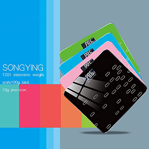 Lnrueg Duty Weighing Simple Nonslip Digital Body Weight Scale Rechargeable Au...