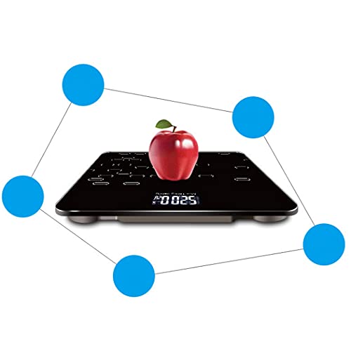 Lnrueg Duty Weighing Simple Nonslip Digital Body Weight Scale Rechargeable Au...