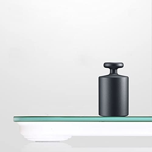 Lnrueg Rechargeable Tempered Glass Heavy Duty Digital Body Weight Scale High-...