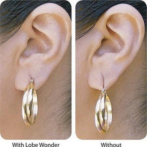 Lobe Wonder 420 Invisible Earring Ear-Lobe Support Patches - Provides Relief ...