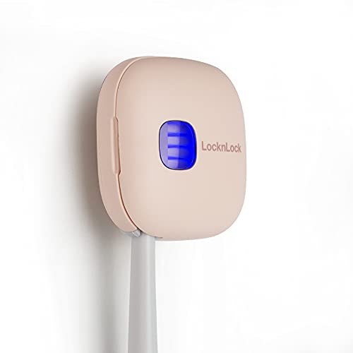 LocknLock UV Toothbrush Sanitizer/Cover for Home/Travel, USB Rechargeable Bat...