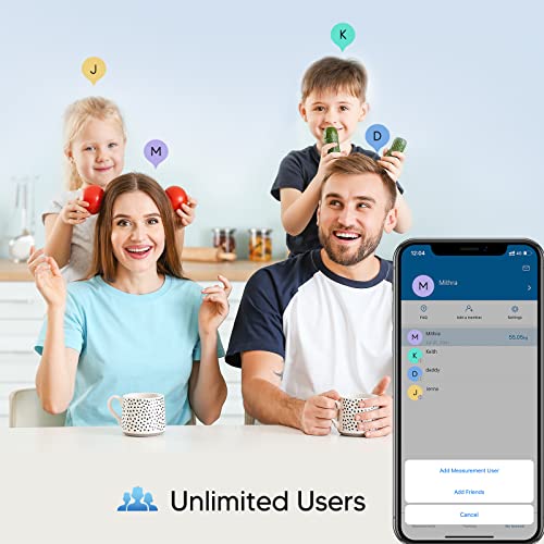 LOFTILLA Scale for Body Weight, Smart Weight Scale with BMI Trends, Digital B...