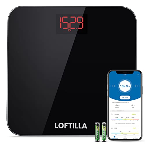 LOFTILLA Scale for Body Weight, Smart Weight Scale with BMI Trends, Digital B...