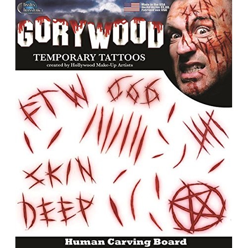 Loftus Tinsley Transfers Temporary Tattoo, Carving Board