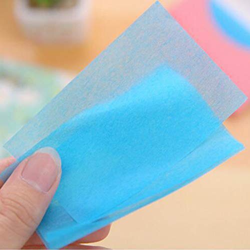 LOHONER Tissue Makeup Cleansing Oil Absorbing Papers Cute Cartoon Blotting Fa...