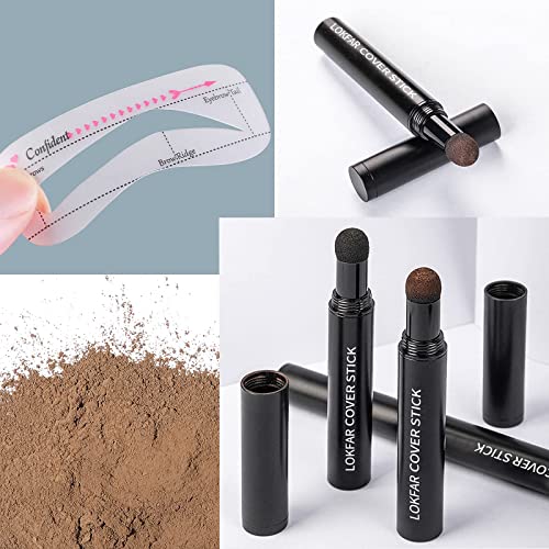 Eye-Brow Stamp Stencil Kit, Waterproof Brow Stamp Shaping Kit Eyebrow Definer...