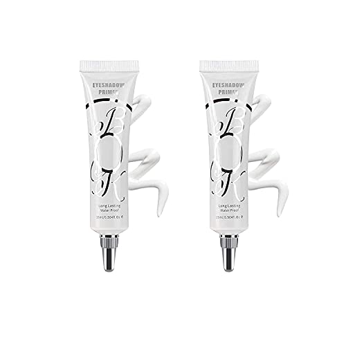 LOKFAR 2 Pack Matte Eyeshadow Primer for Oily Lids White Eyeshadow No Crease ...