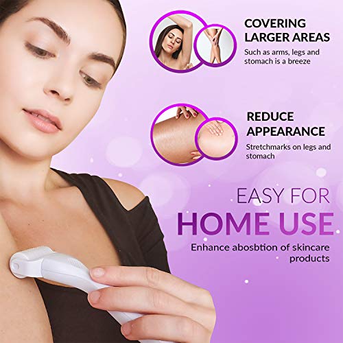 Lolysenta Derma Roller for Body 0.3mm, Microneedle roller (1-pack)