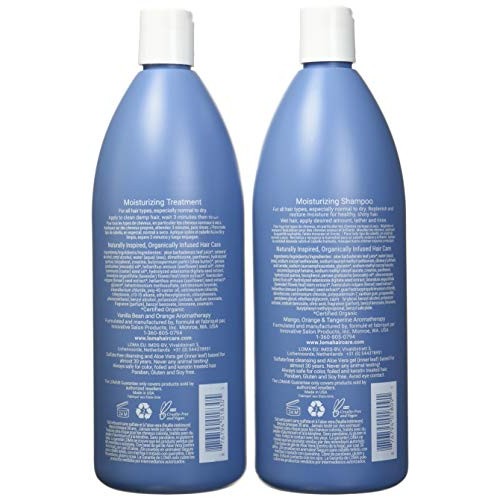 Loma Hair Care Moisturizing Shampoo & Treatment Duo