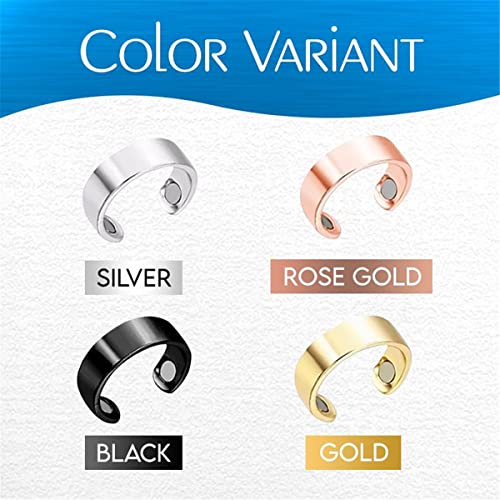 4PCS Blood Sugar Control Ring, Adjustable Blood Glucose Control Ring, Therape...