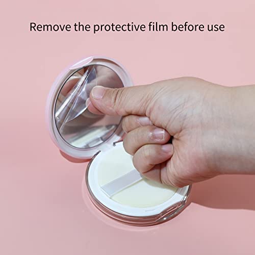 Loose Powder Compact Container-LONGWAY Empty Portable Plastic DIY Makeup Powd...