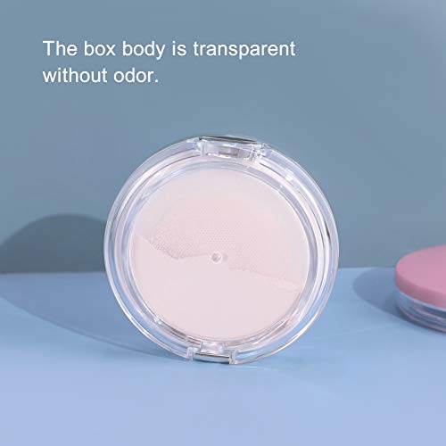 Loose Powder Compact Container-LONGWAY Empty Portable Plastic DIY Makeup Powd...