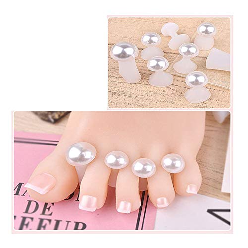 Lookathot 8PCS/Set Soft Silicone Finger Toe Separators Spacers CushionsToes D...