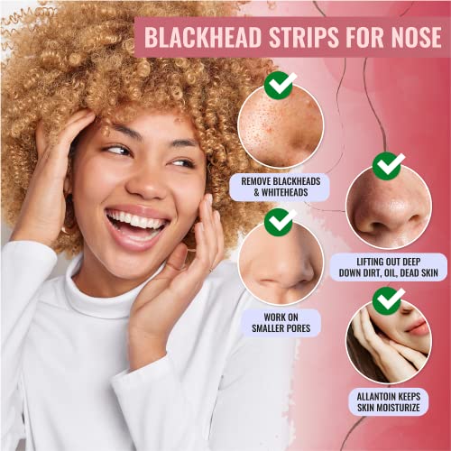 Look At Me Nose Pore Strips (2-Pack, 10 Nose Strips). Korean Skin Care Blackh...
