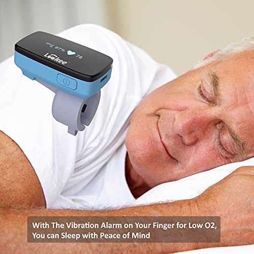 LOOKEE O2Ring Wearable Sleep Monitor - Bluetooth Health Tracker with Free APP...