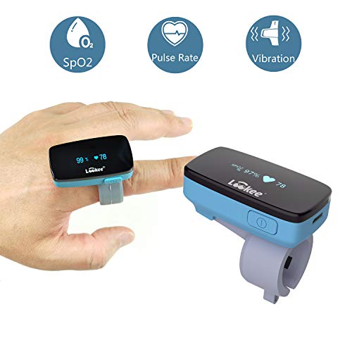 LOOKEE O2Ring Wearable Sleep Monitor - Bluetooth Health Tracker with Free APP...