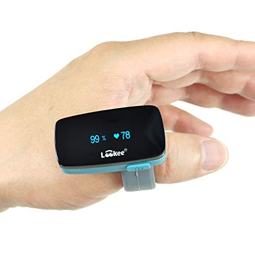 LOOKEE O2Ring Wearable Sleep Monitor - Bluetooth Health Tracker with Free APP...